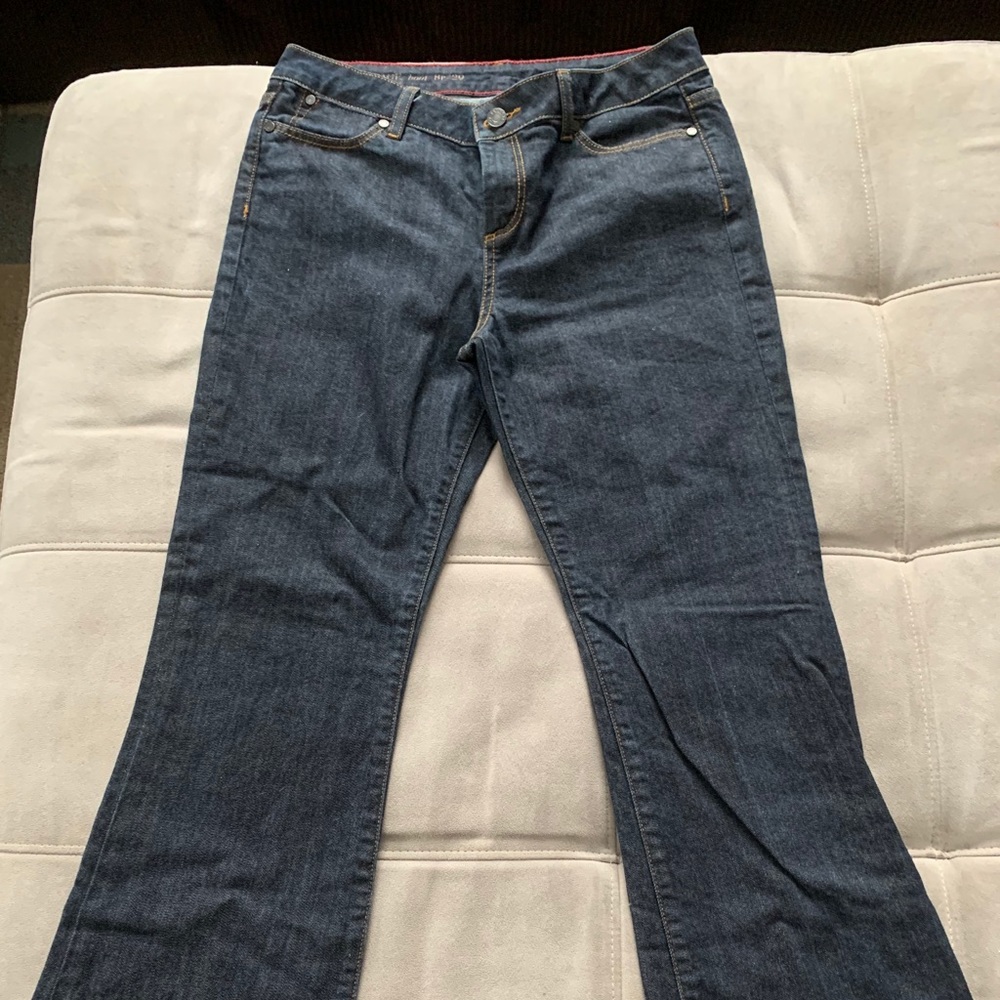 Heritage boot cut jeans